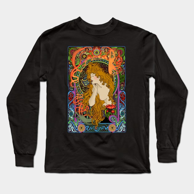 Poster Girl Long Sleeve T-Shirt by Soth Studio